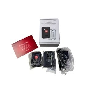 FastHelp Medical Alert Device Emergency 911 Button No Monthly Fees Black FH011A